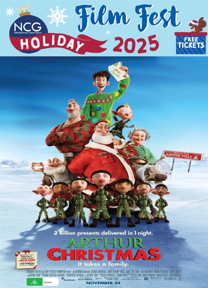 Arthur Christmas (Holiday Free Film Fest) Movie Poster