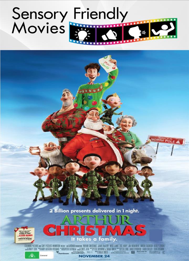 Arthur Christmas (Sensory Friendly HFFF) Movie Poster