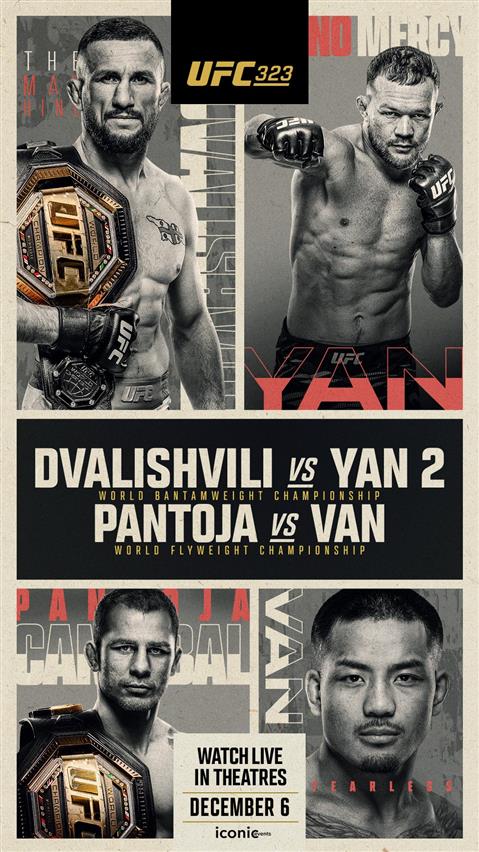 UFC 323: Dvalishvili vs. Yan 2 poster
