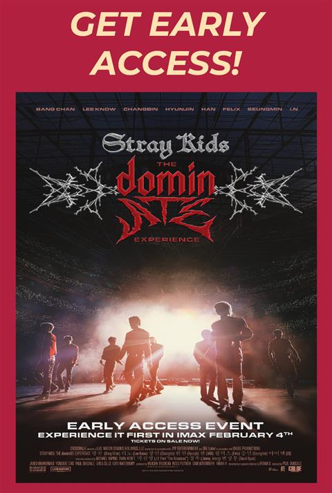 Stray Kids:dominATE Experience IMAX Early Access poster