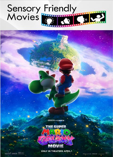 The Super Mario Galaxy Sensory Friendly poster