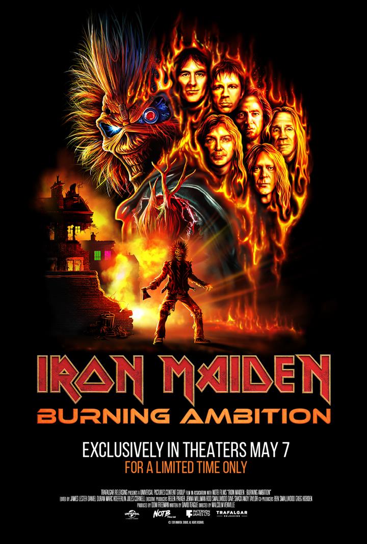 Iron Maiden: Burning Ambition Movie Poster