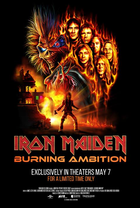 Iron Maiden: Burning Ambition poster