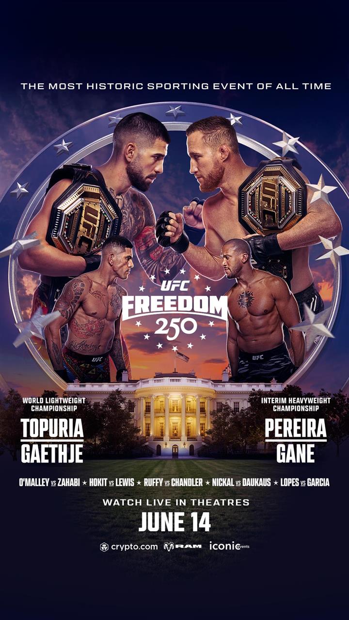 UFC Freedom 250 Movie Poster