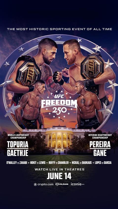 UFC Freedom 250 poster