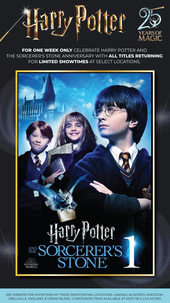 Harry Potter and the Sorcerer's Stone: 25th Anniv. Movie Poster