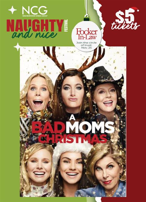 A Bad Mom's Christmas Event poster