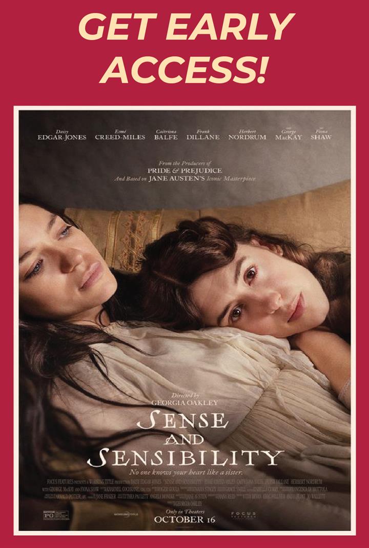 Sense and Sensibility:  Early Access Movie Party Movie Poster