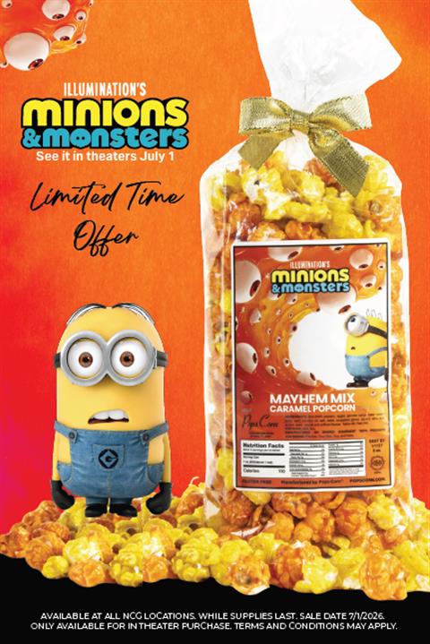 Minions Gourmet Popcorn  image