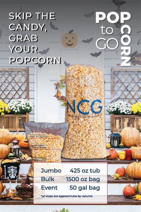 Popcorn to go - Halloween  image