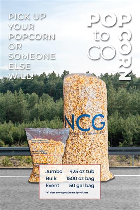 Popcorn to go hitchhiker image
