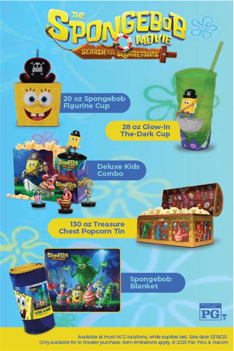 Spongebob Promotional Concessions  image
