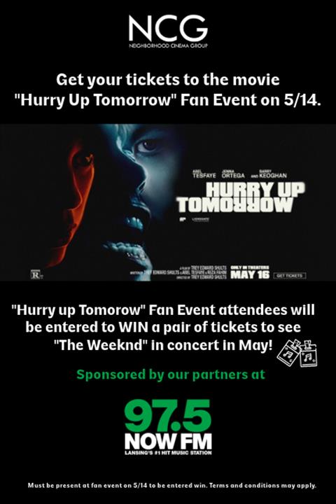 Weekend Ticket giveaway image