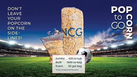 Popcorn to go world cup image