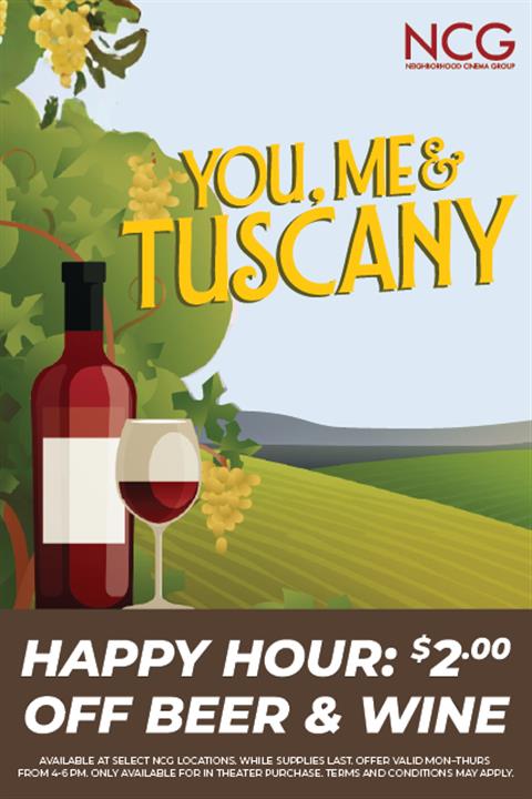 Tuscany Happy Hour  image
