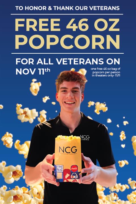 Veterans Day Popcorn  image