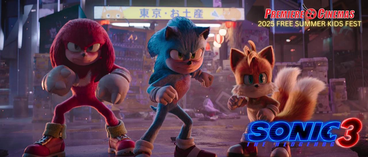 Premiere's FREE Summer Kids Fest - Sonic the Hedgehog 3 image
