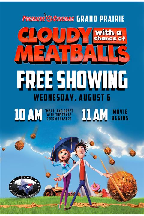 Cloudy with a Chance of Meatballs WITH Texas Storm Chasers image