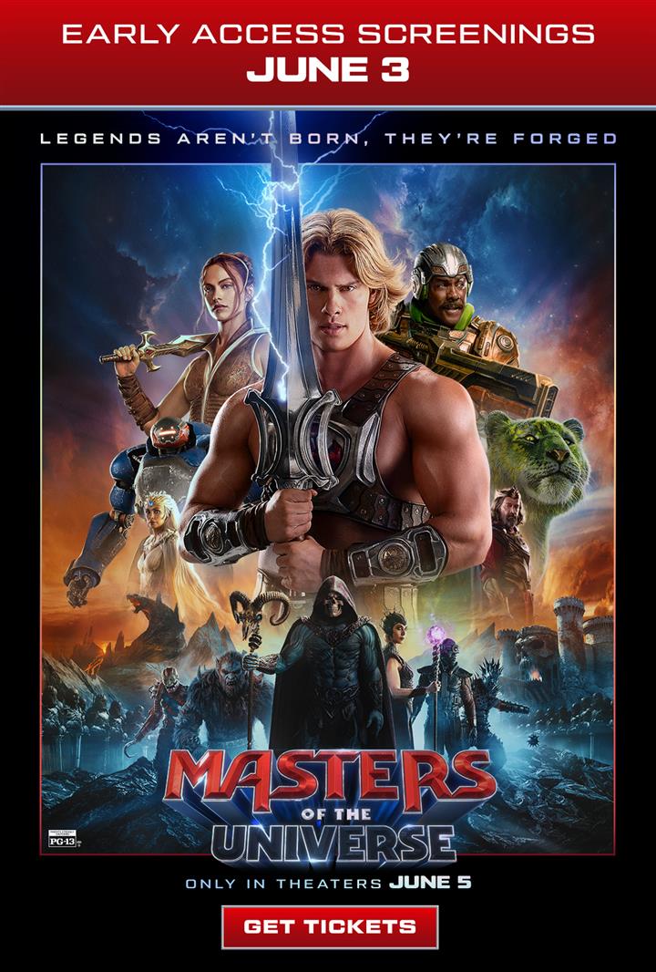 Early Access - Masters of the Universe Movie Poster