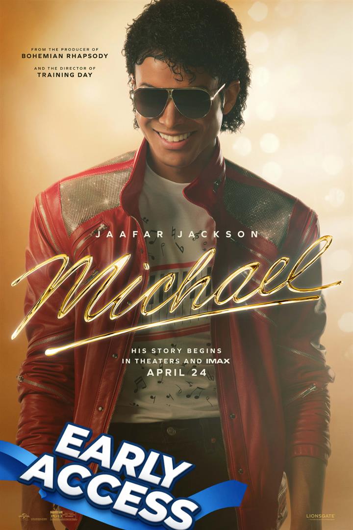 Early Access Large Format Michael Movie Poster