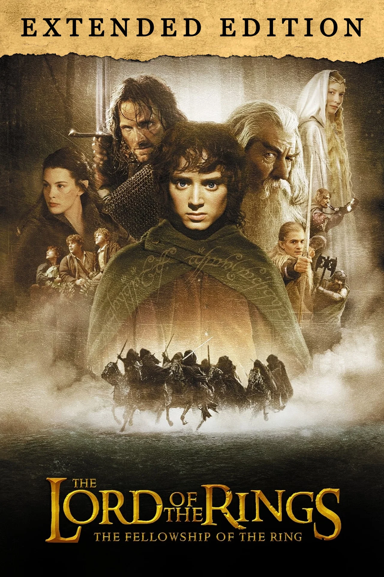 Flashback Cinema - Lord of the Rings: The Fellowship of the Ring Extended Version Movie Poster