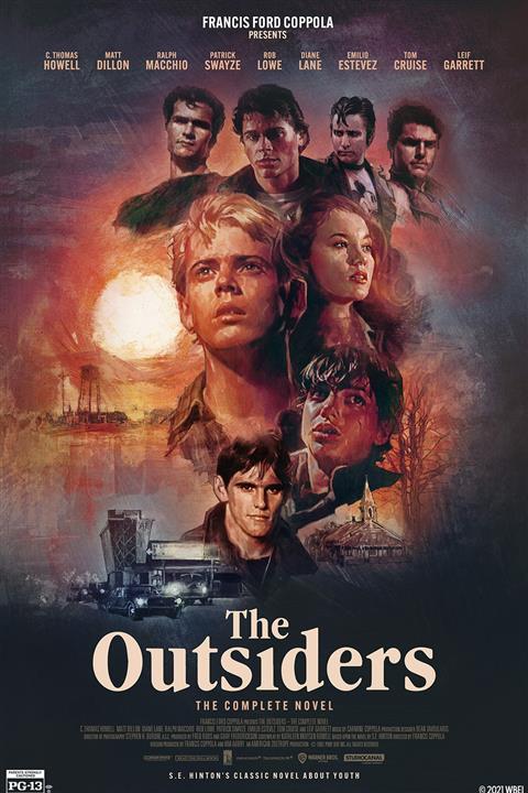 Flashback Cinema - The Outsiders Movie Poster