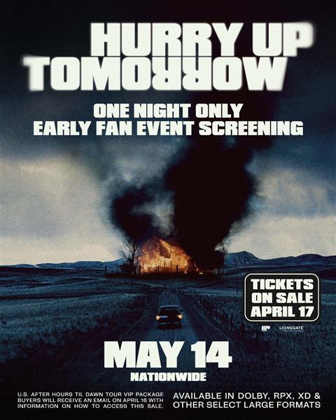 Early Access Fan Event - Hurry Up Tomorrow  image
