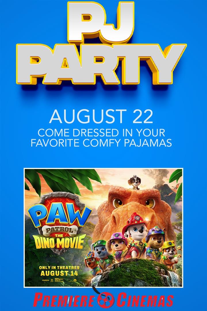 Paw Patrol Dino Movie - PJ Party Movie Poster