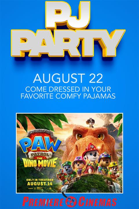 Paw Patrol Dino Movie - PJ Party poster