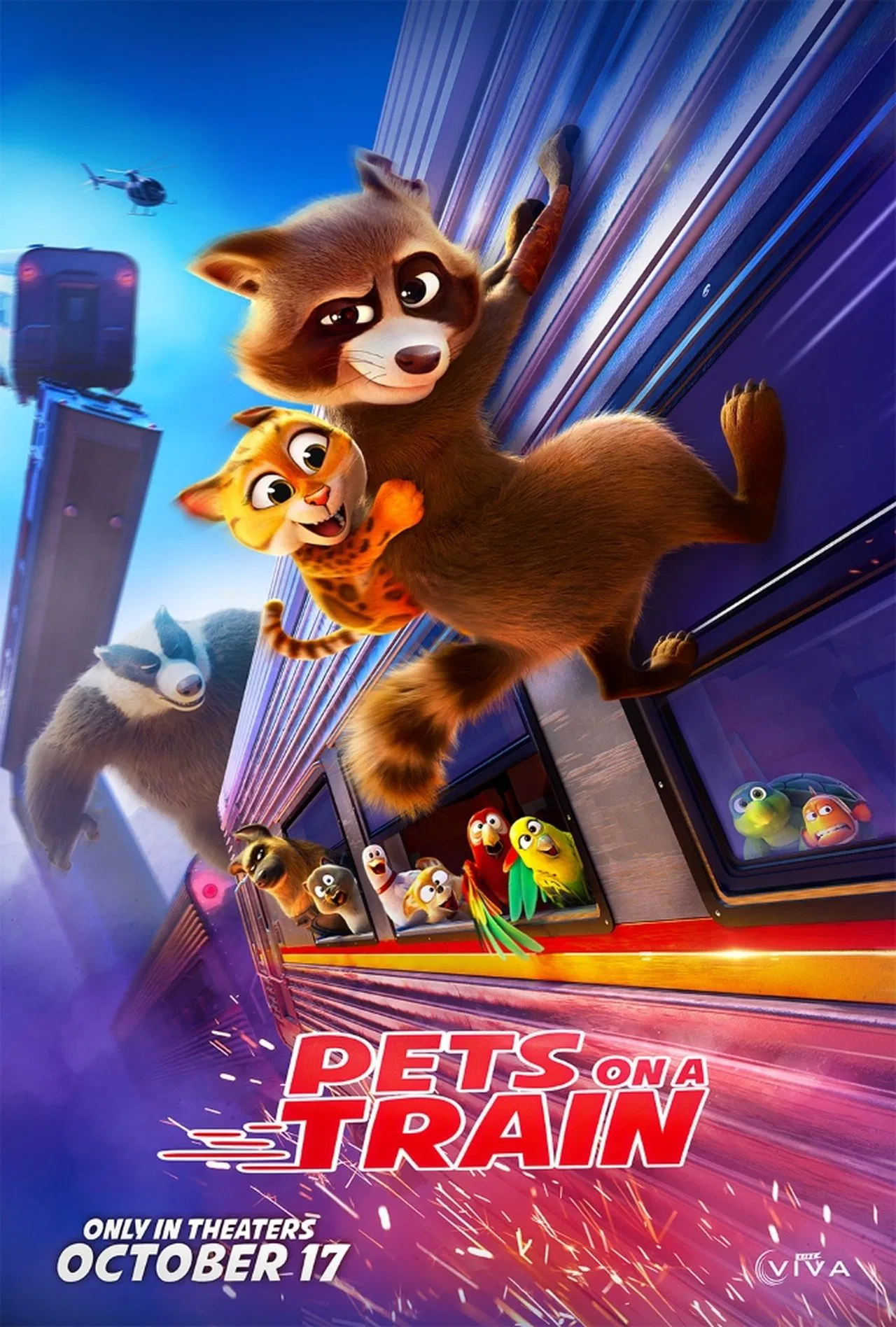 Pets on a Train image