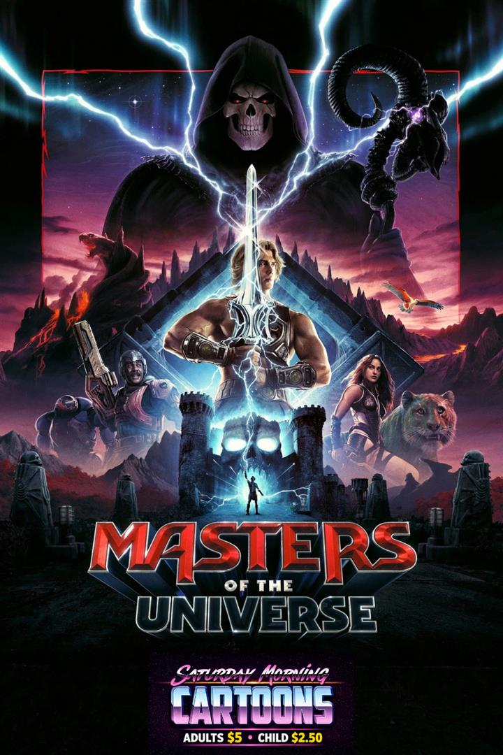 Saturday Morning Cartoon Series - Masters of the Universe Movie Poster