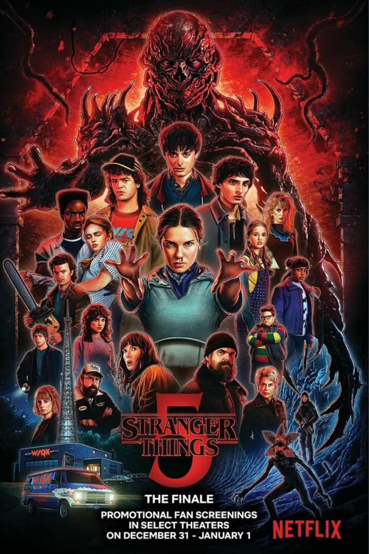 Stranger Things 5: The Finale Movie Poster