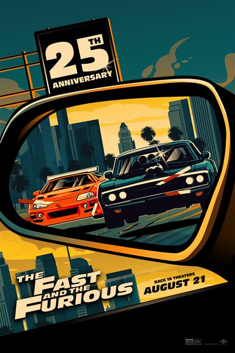 Flashback Cinema - THE FAST AND THE FURIOUS: 25TH ANNIVERSARY image