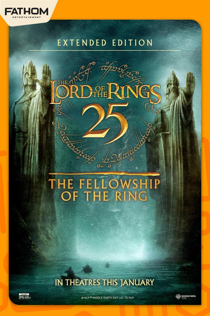 The Lord of the Rings: Fellowship of the Ring Movie Poster