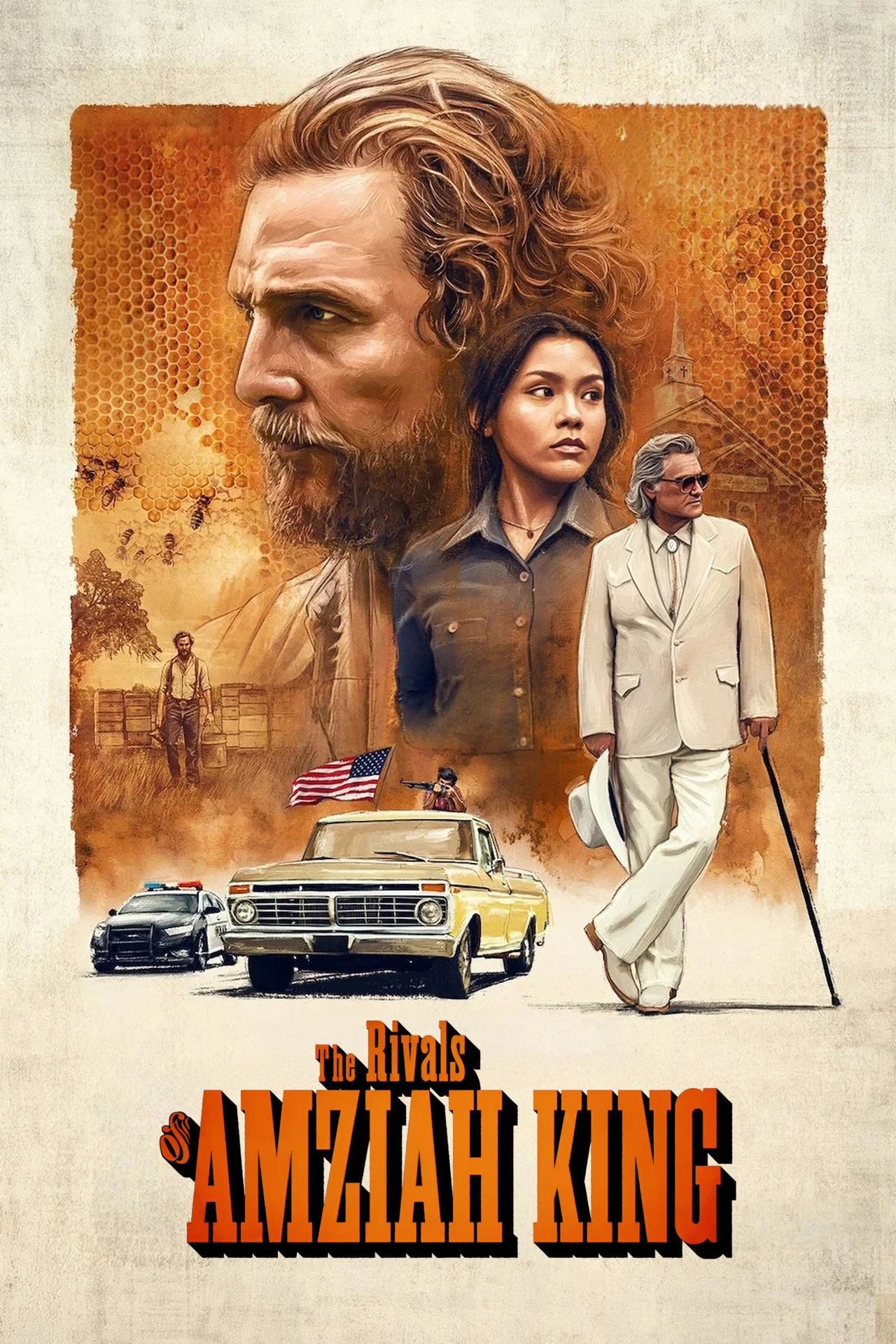 The Rivals of Amziah King Movie Poster