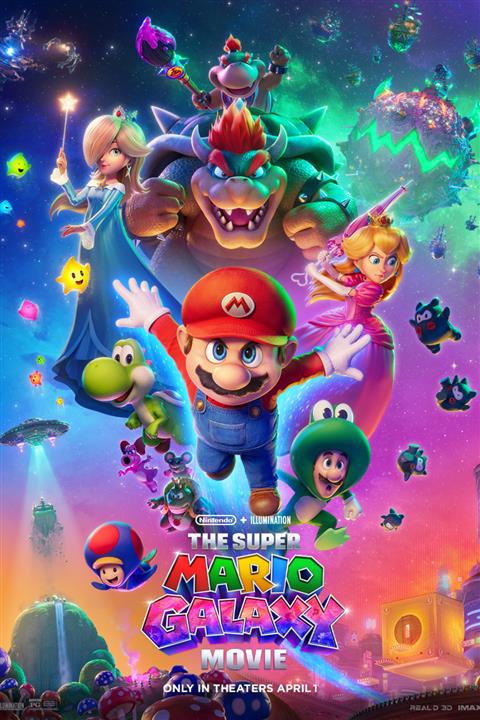 The Super Mario Galaxy Movie poster