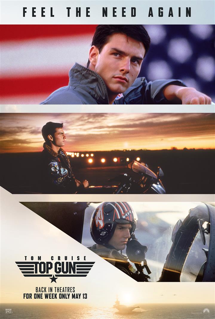 Top Gun 40th Anniversary  Movie Poster