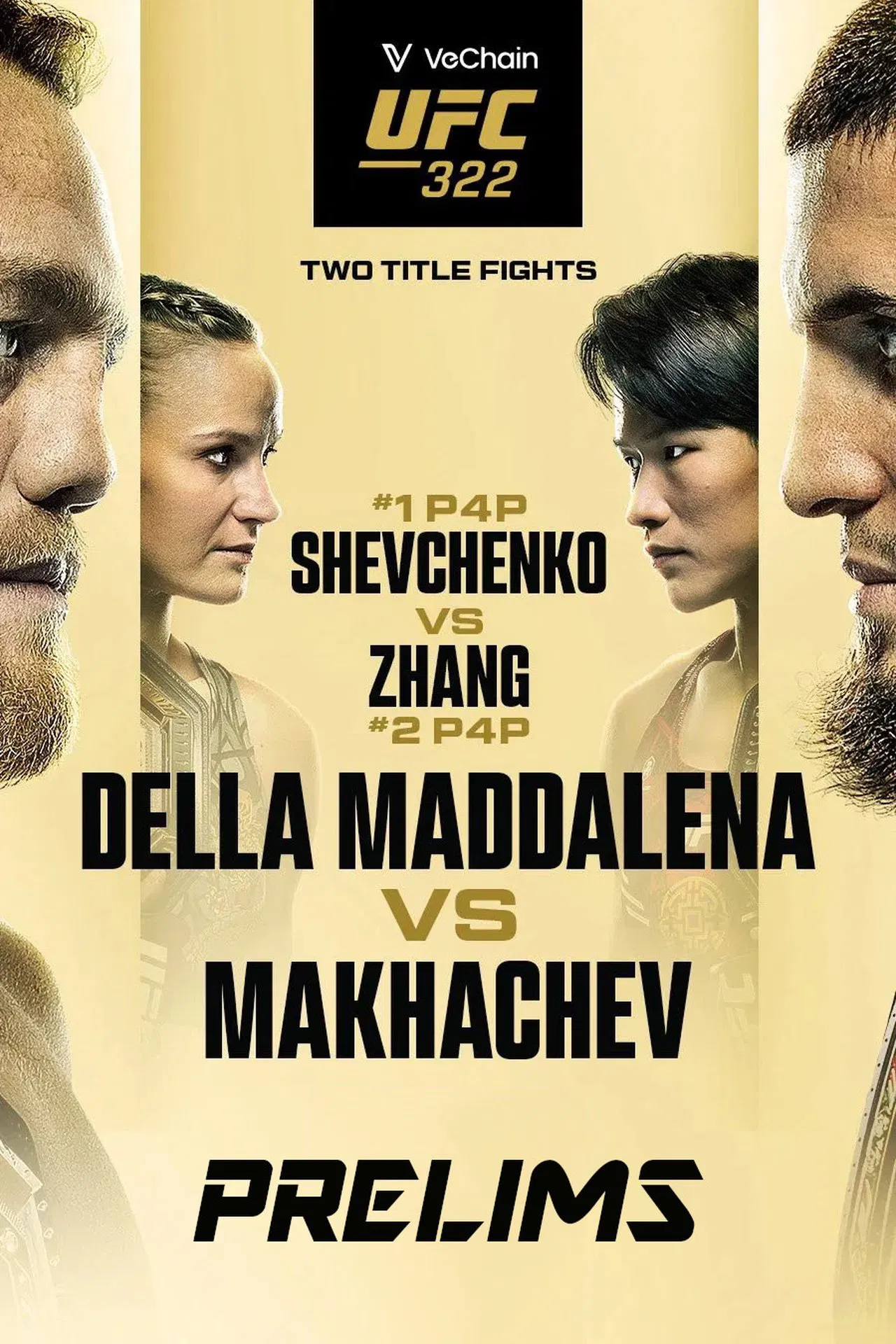 UFC 322: Della Maddalena vs. Makhachev Movie Poster
