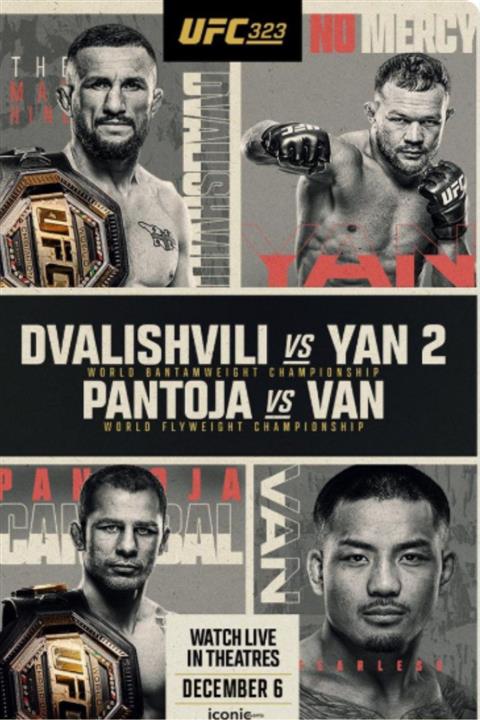 UFC 323: Dvalishvili vs. Yan 2 image