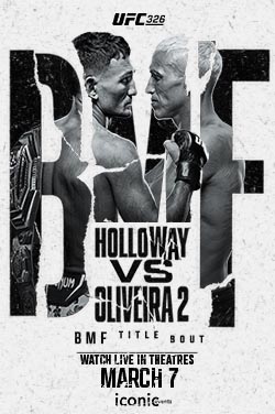 UFC 326: Holloway vs. Oliveira 2 Movie Poster