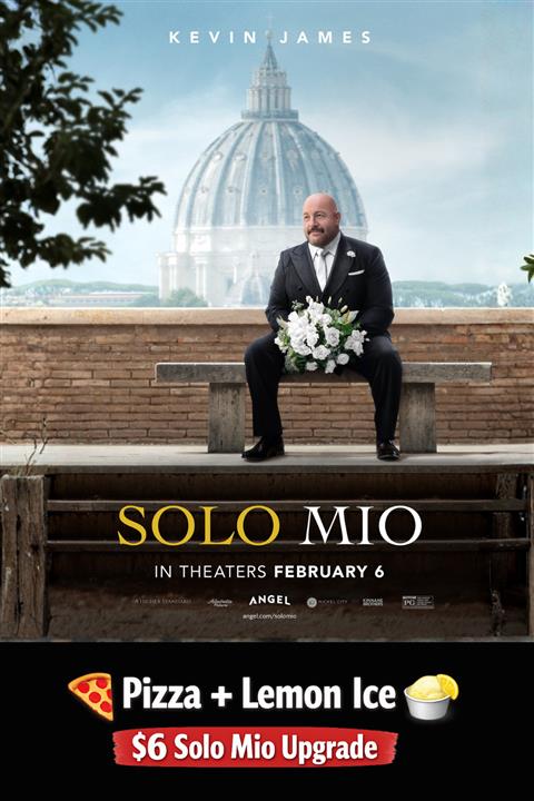 Solo Mio - Dinner & A Movie!  image