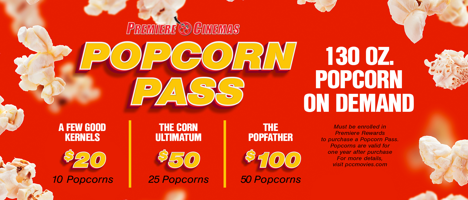 Premiere Popcorn Pass Sale Starts Black Friday 11.28 image