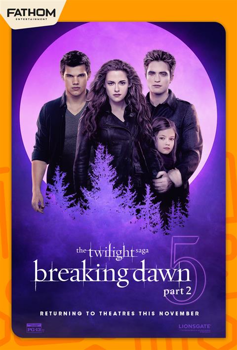 The Twilight Saga: Breaking Dawn Part 2 (Fathom 20 poster