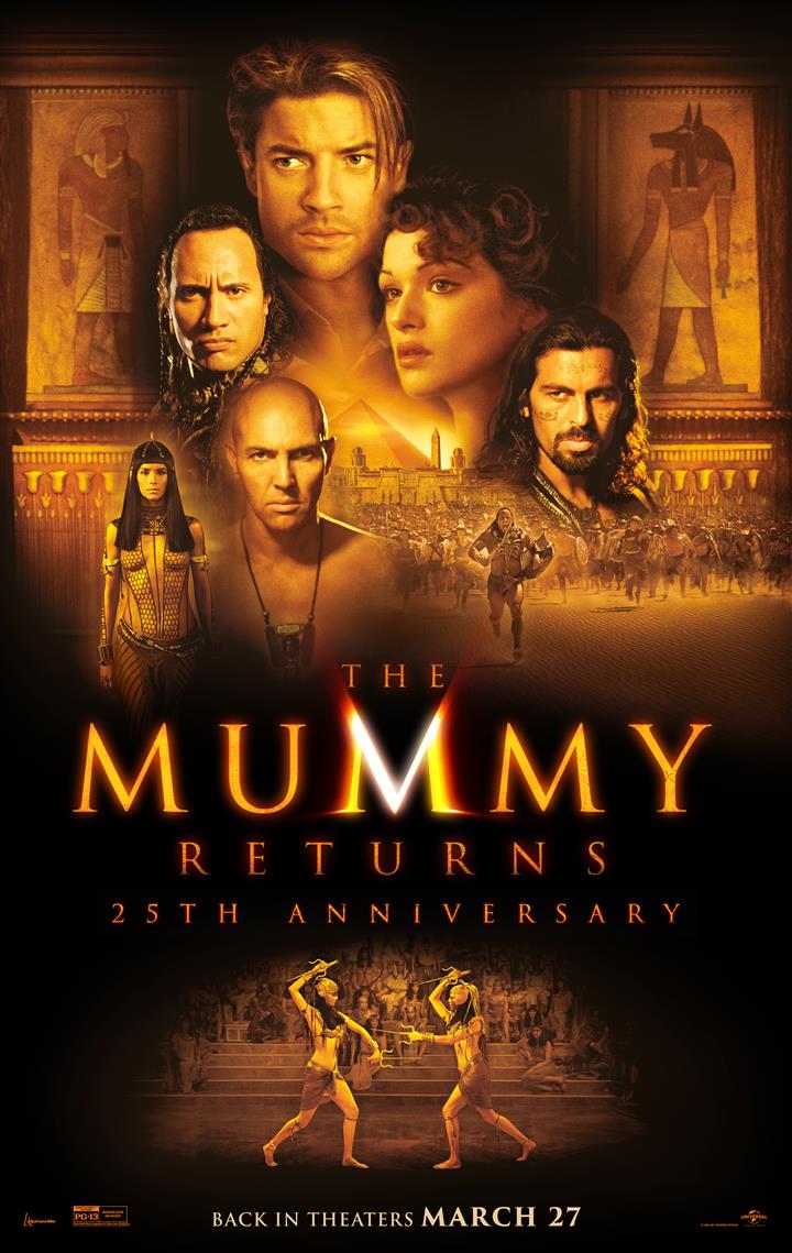 The Mummy Returns: 25th Anniversary Movie Poster