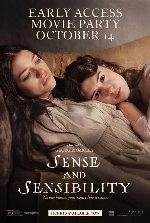 Early Access Sense and Sensibility Party poster