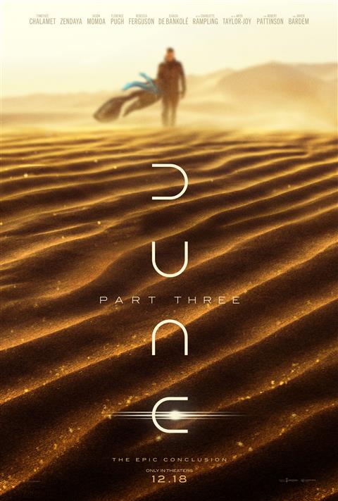Dune Part Three poster