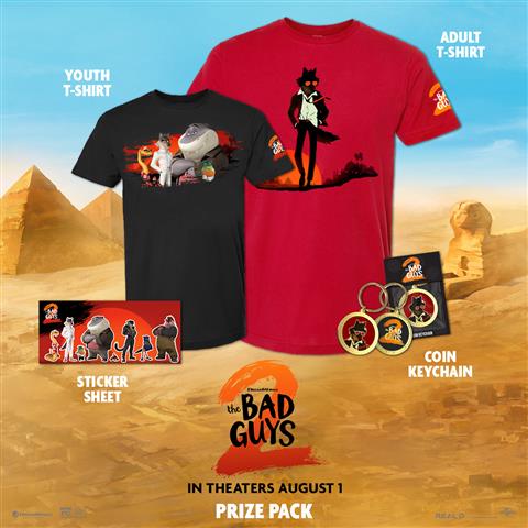 Bad Guys 2 Prize Pack Giveaway  image