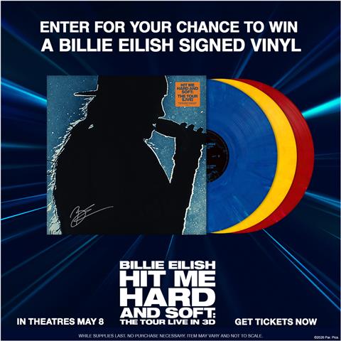 Billie Eilish LP Giveaway image