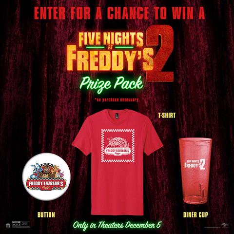 Five Nights at Freddy's 2 Prize Pack Giveaway image