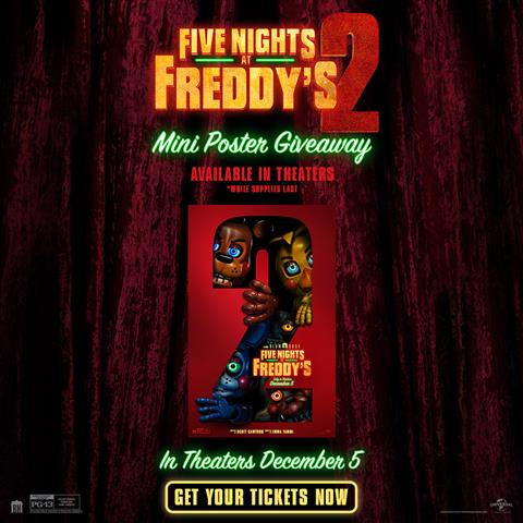 FNAF 2 Mini Poster Giveaway  image